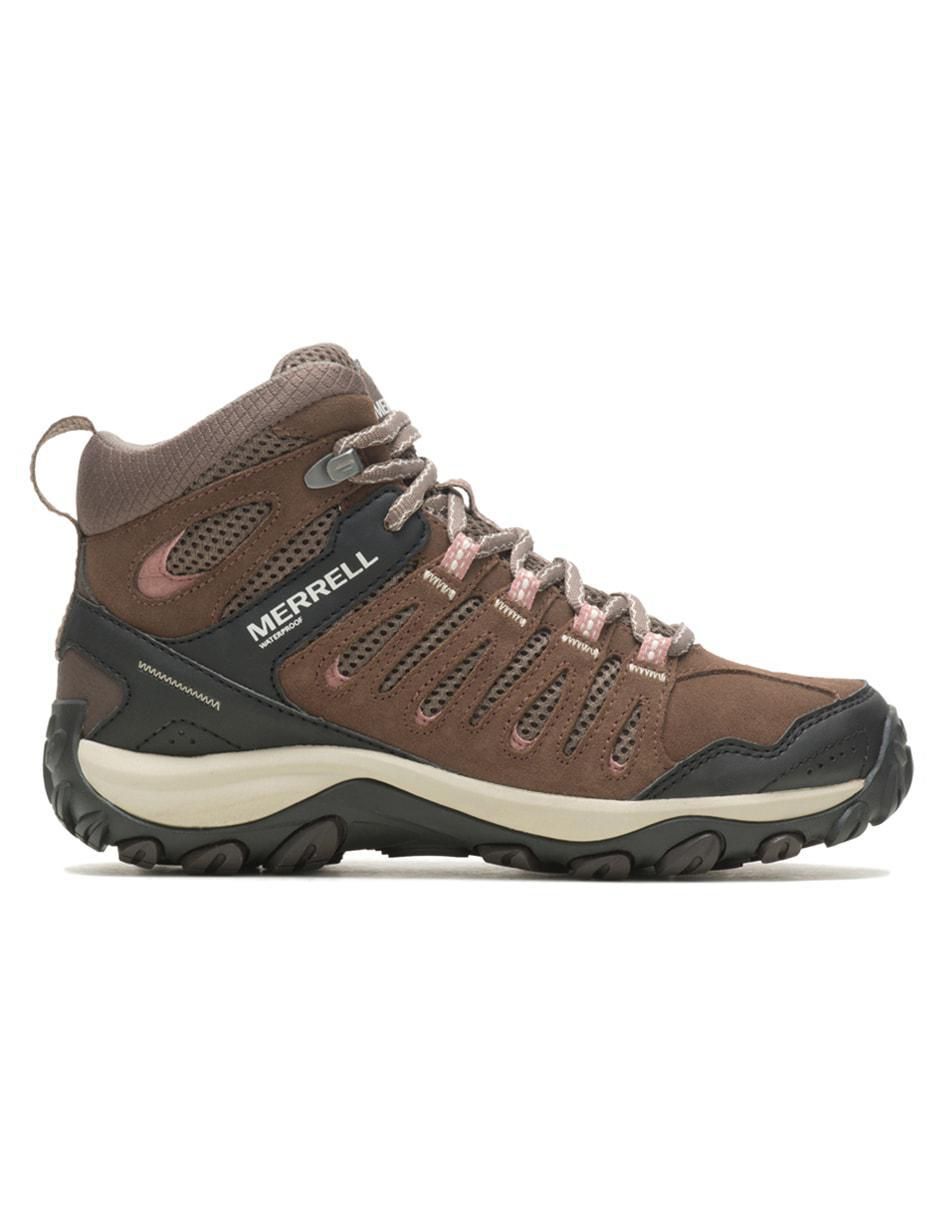 Bota al tobillo Merrell Crosslander de piel para mujer