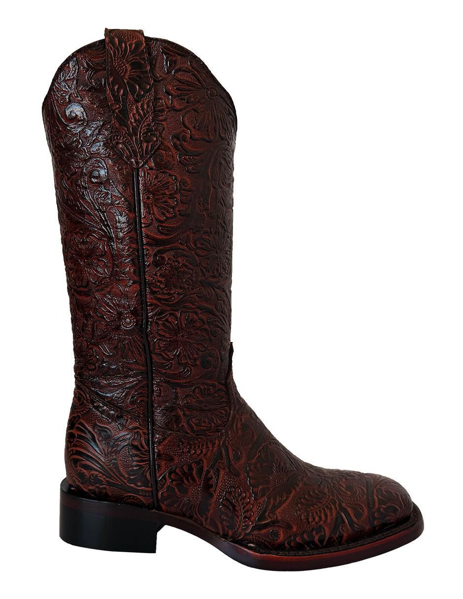 Bota cowboy media pierna BDP Botas de Pedro de piel para mujer