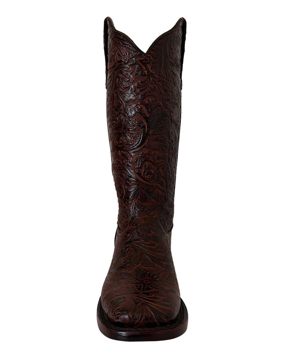 Bota cowboy media pierna BDP Botas de Pedro de piel para mujer