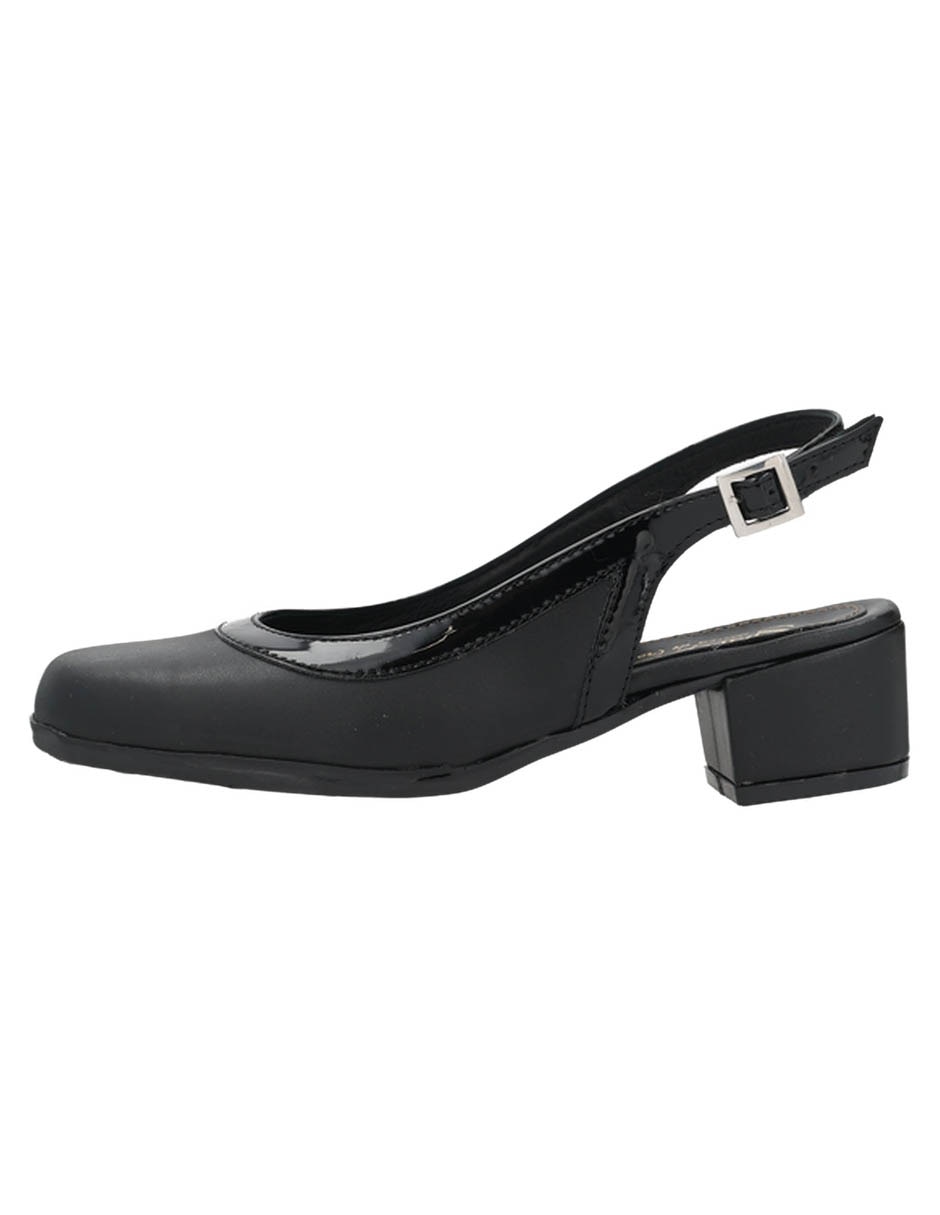 Zapato de tacón Suave Pies de piel para mujer