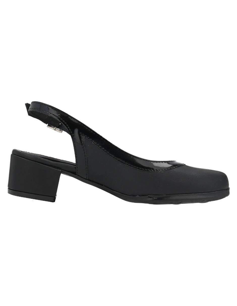 Zapato de tacón Suave Pies de piel para mujer