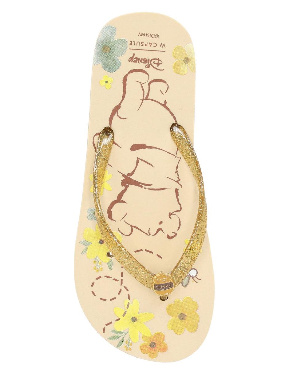 Sandalia Disney Winnie Pooh para mujer 3