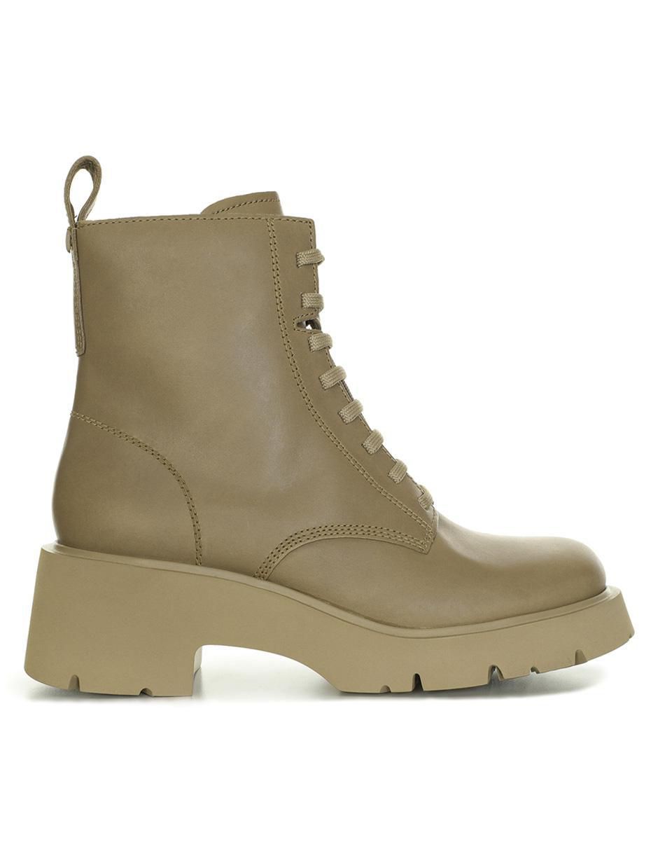 Bota arriba del tobillo Milah de piel para mujer