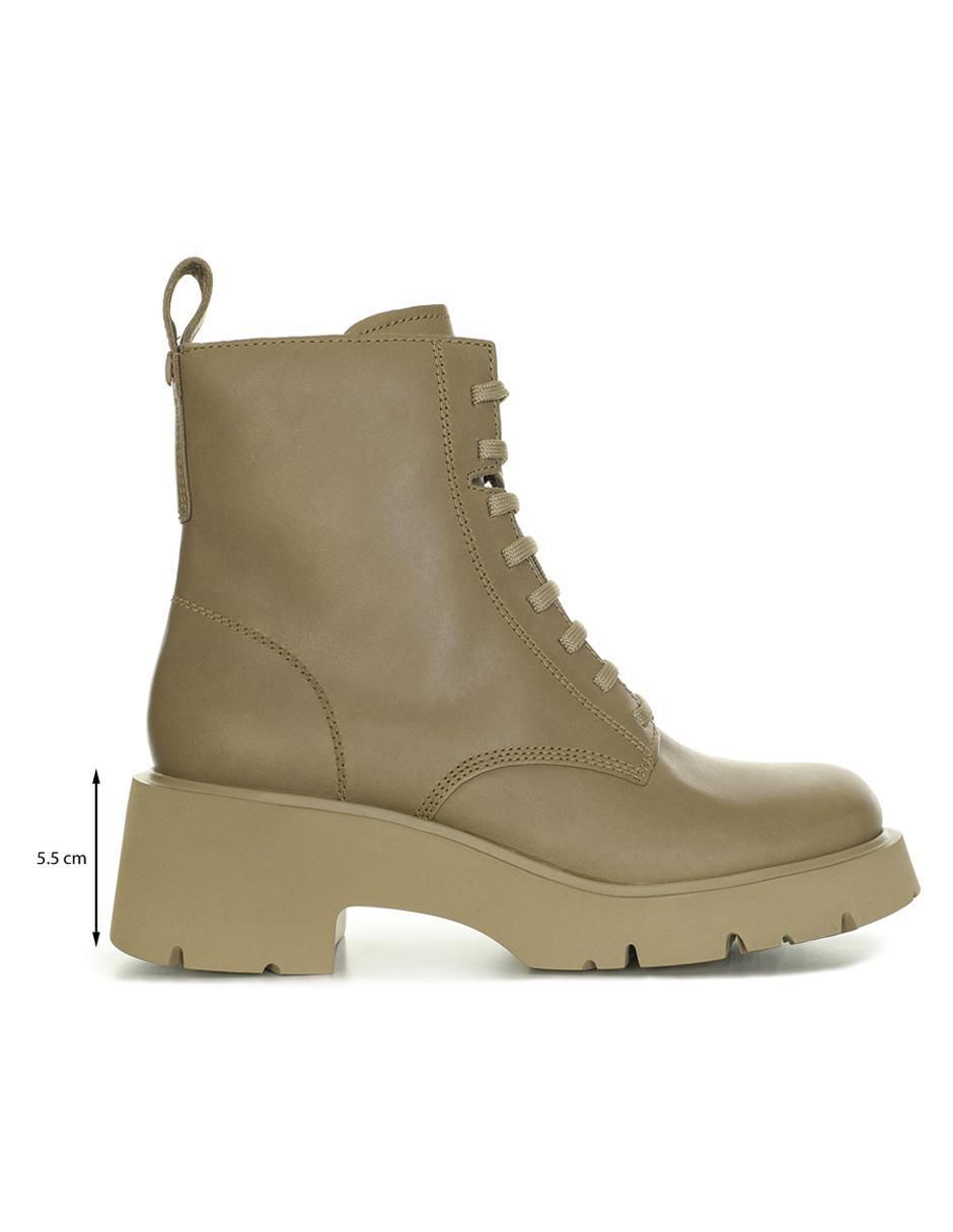 Bota arriba del tobillo Camper Milah de piel para mujer