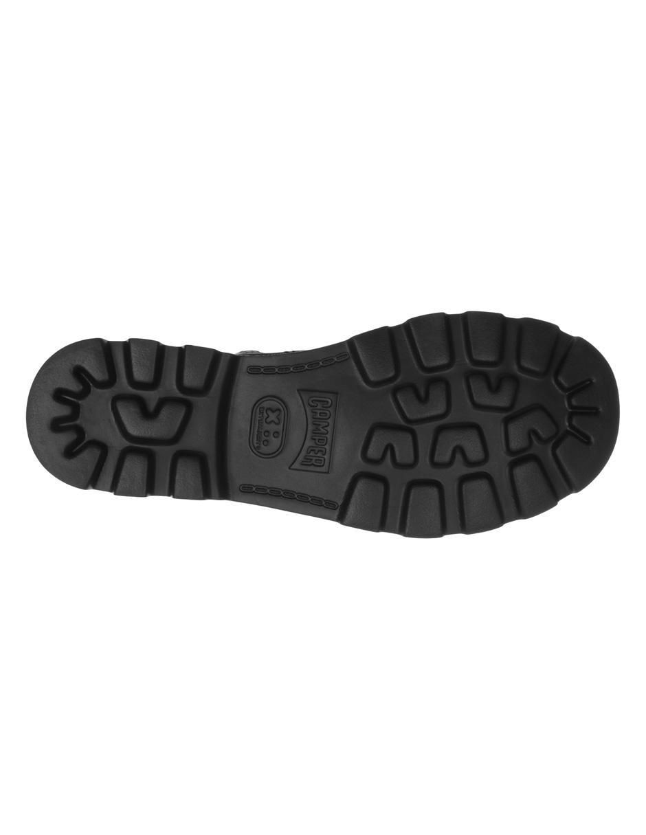 Bota al tobillo de piel para mujer