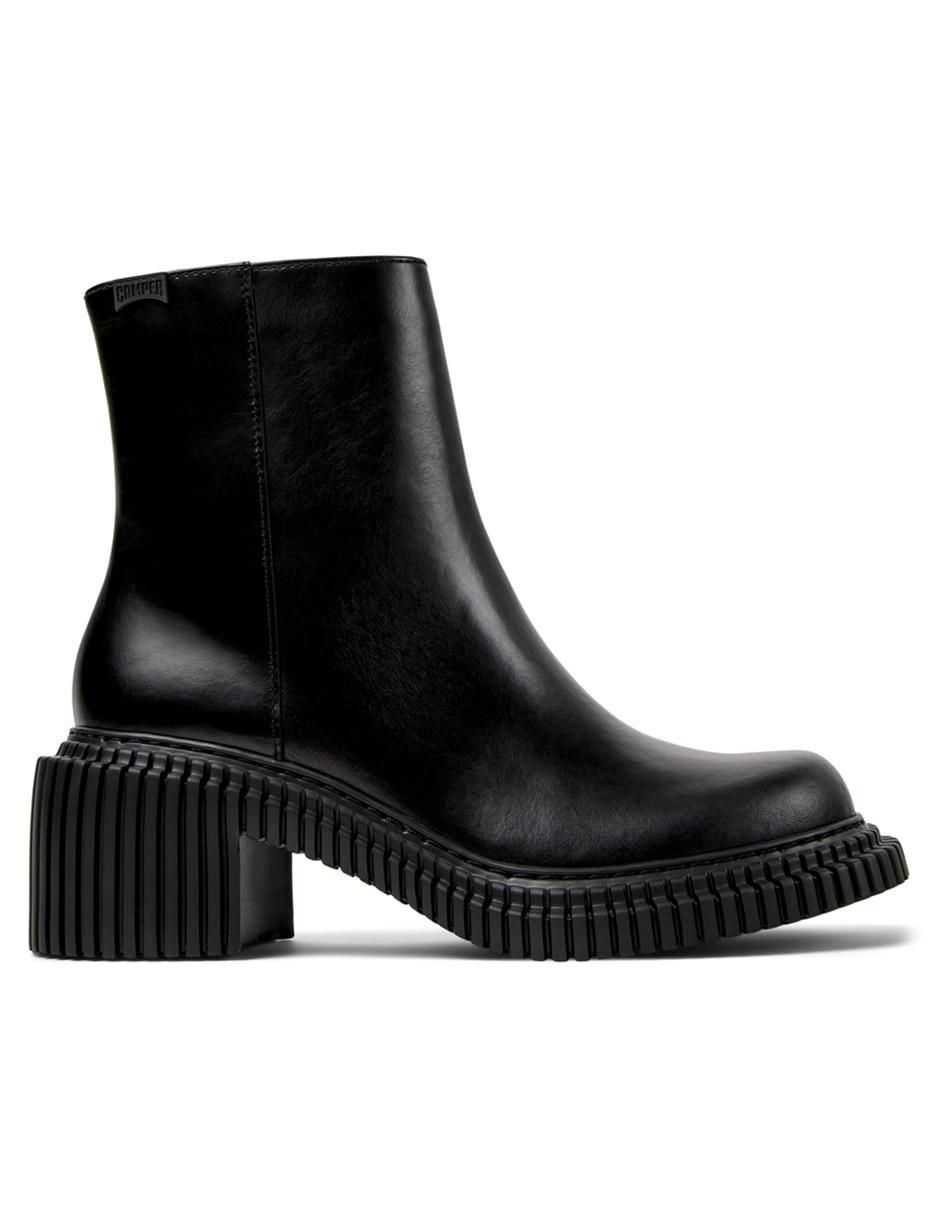 Bota al tobillo Pix London de piel para mujer