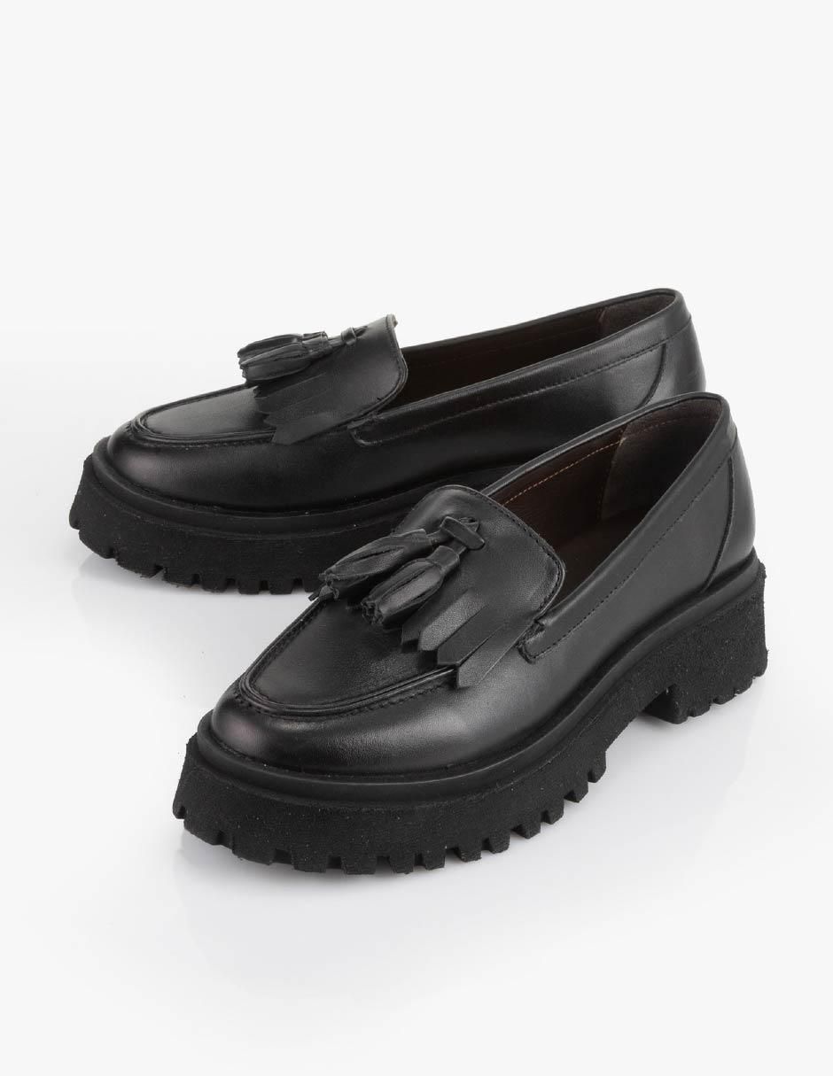 Mocasín de piel para mujer 4