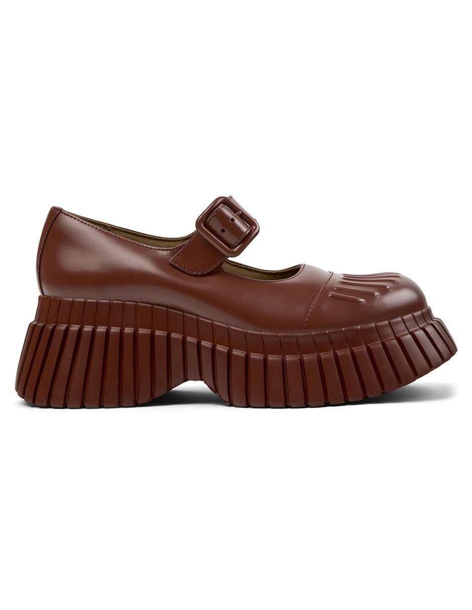 Zapato Bcn de piel para mujer