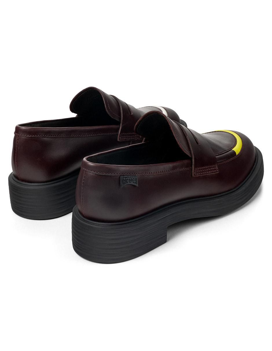 Mocasín Tws de piel para mujer