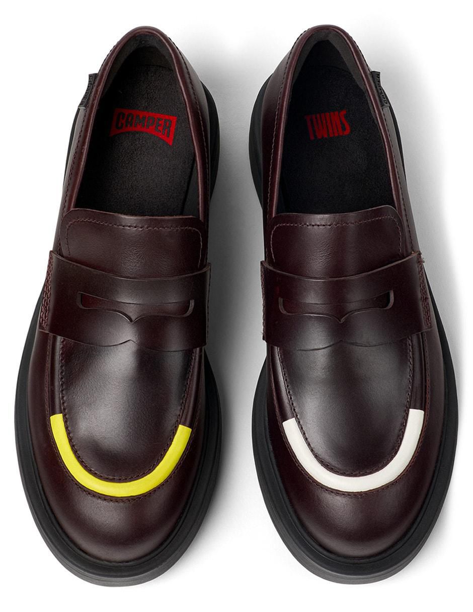 Mocasín Tws de piel para mujer