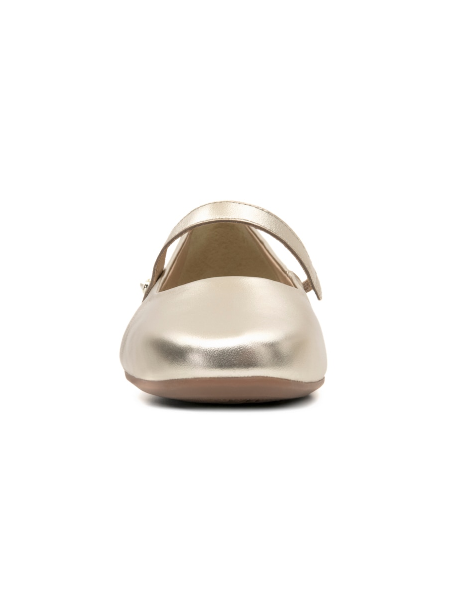 Balerinas de piel para mujer 5