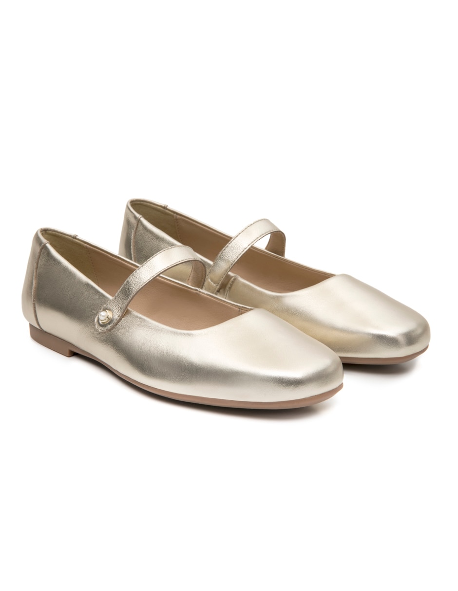 Balerinas de piel para mujer 6
