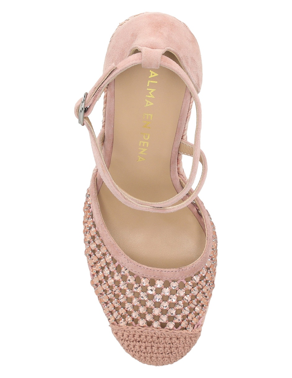 Zapatilla con plataforma para mujer 4