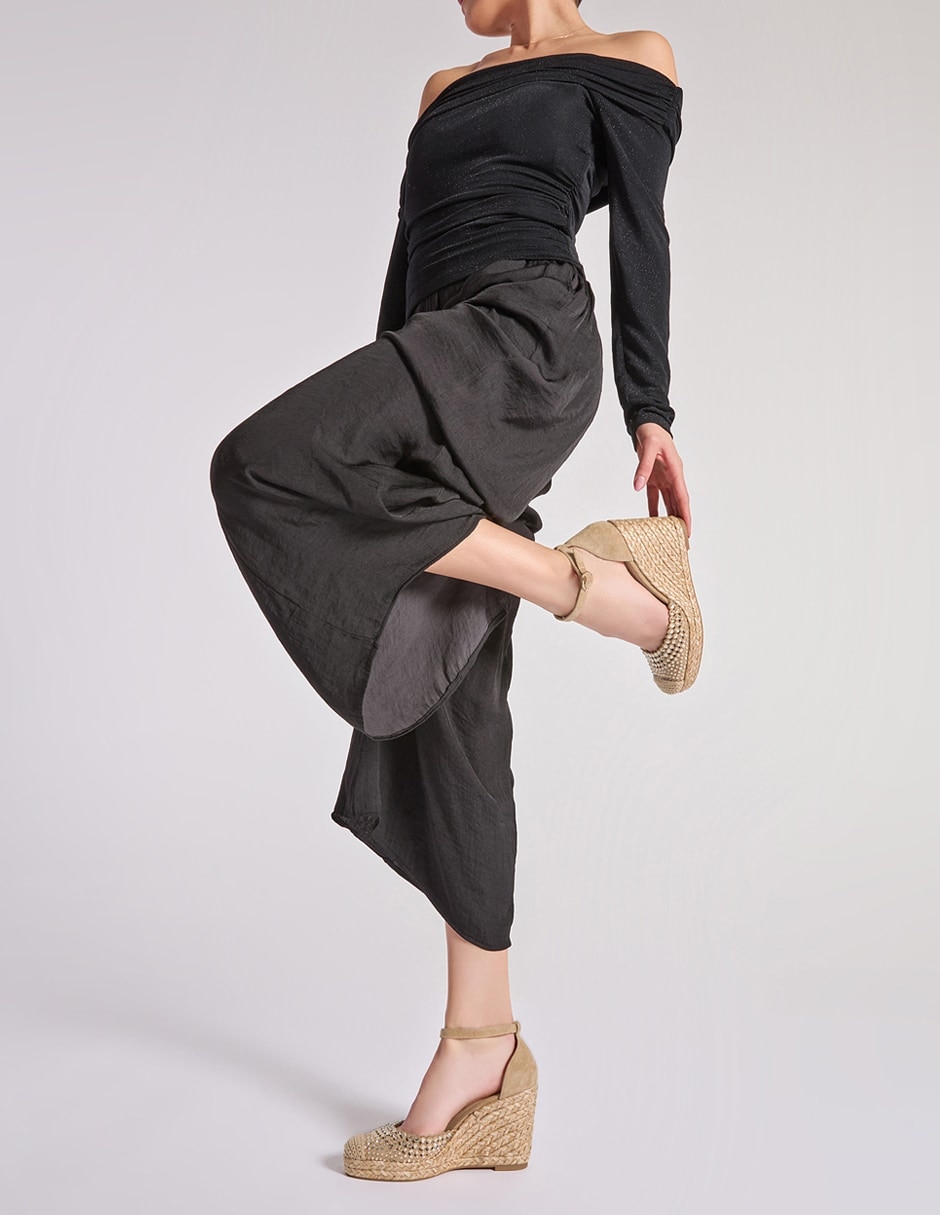 Zapatilla con plataforma para mujer 9