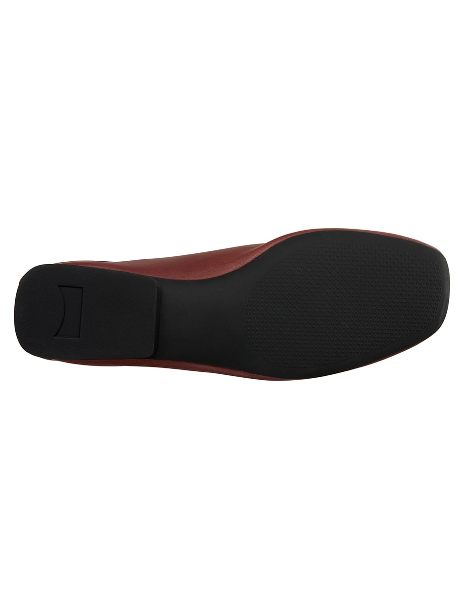 Balerinas Casi Myra de piel para mujer