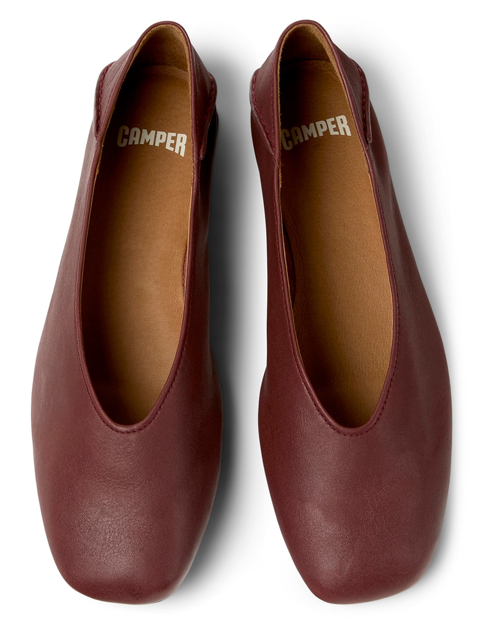 Balerinas Casi Myra de piel para mujer 7