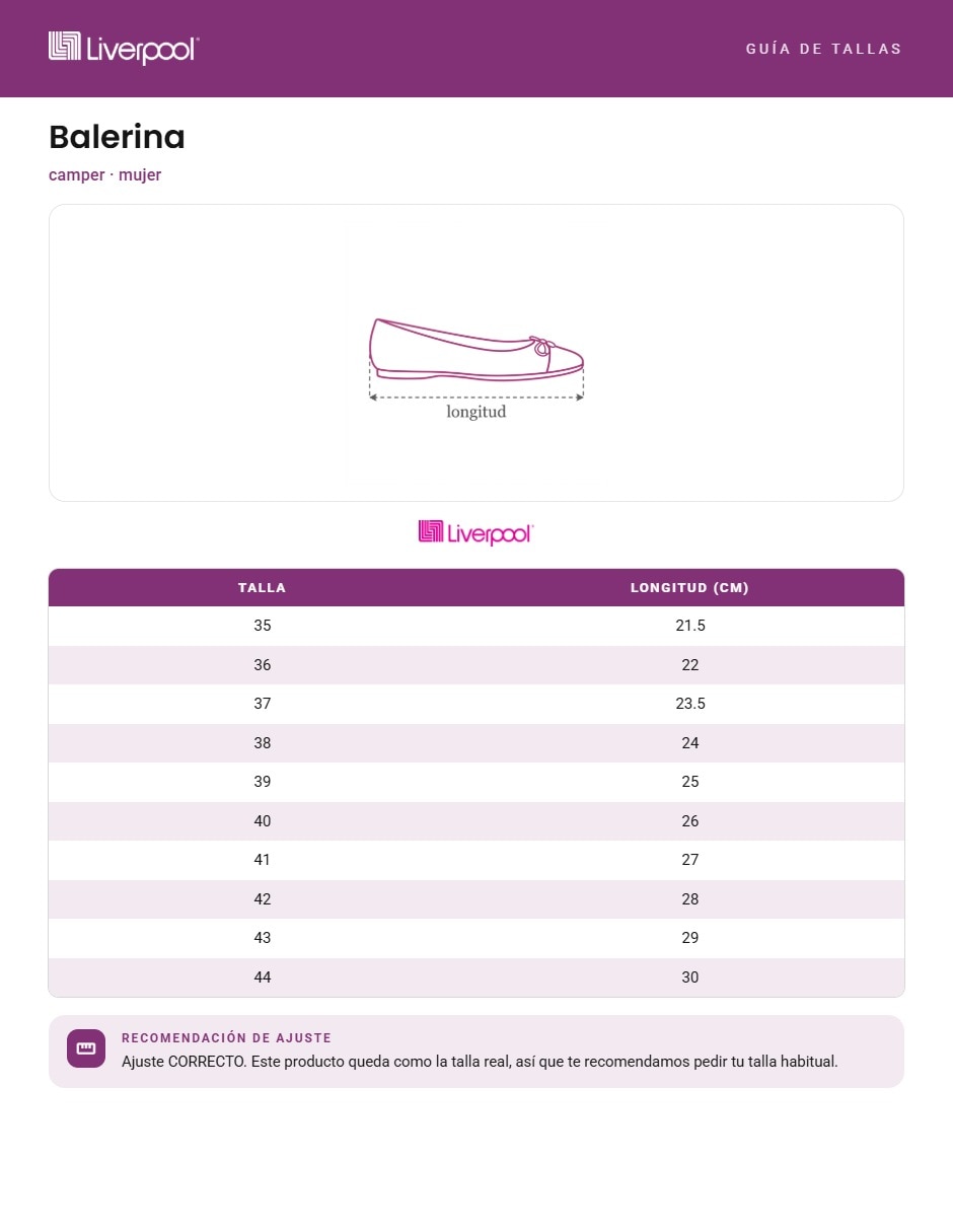 Balerinas Casi Myra de piel para mujer