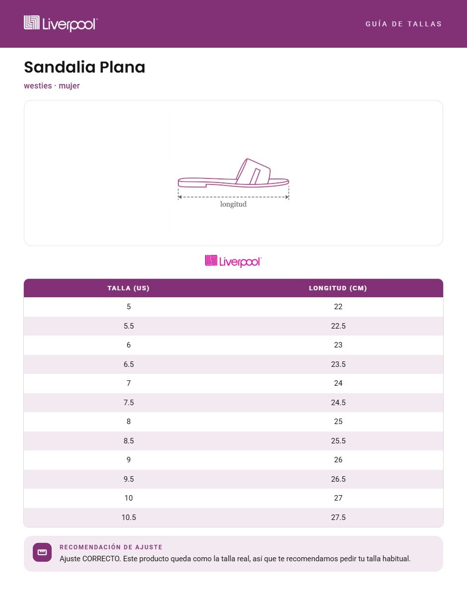 Sandalia para mujer 8