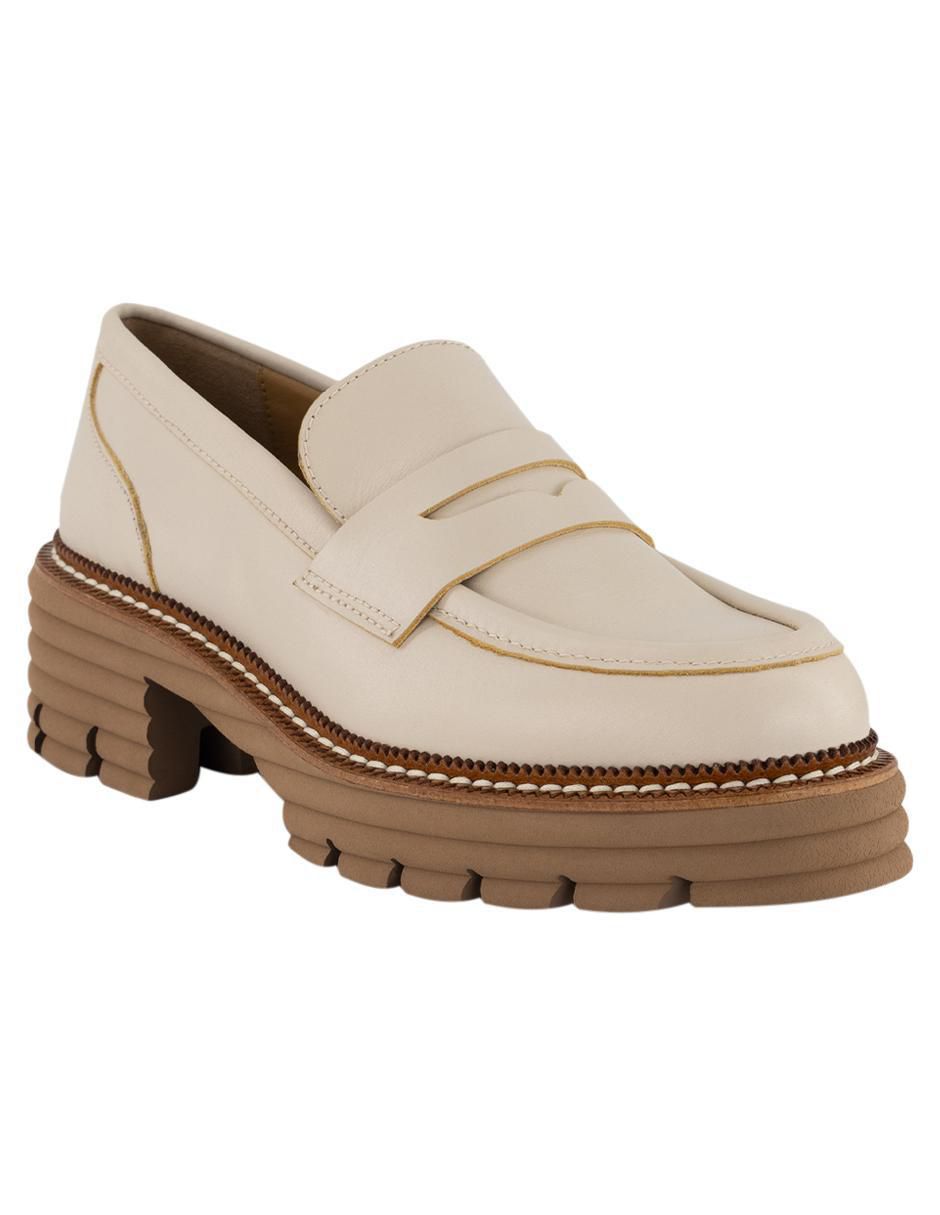 Mocasín de piel para mujer 5