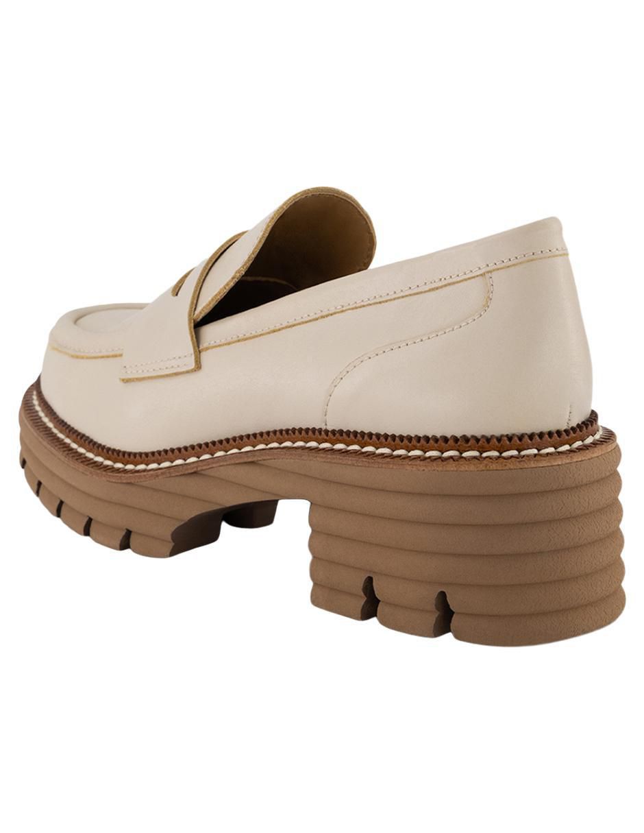 Mocasín de piel para mujer 4