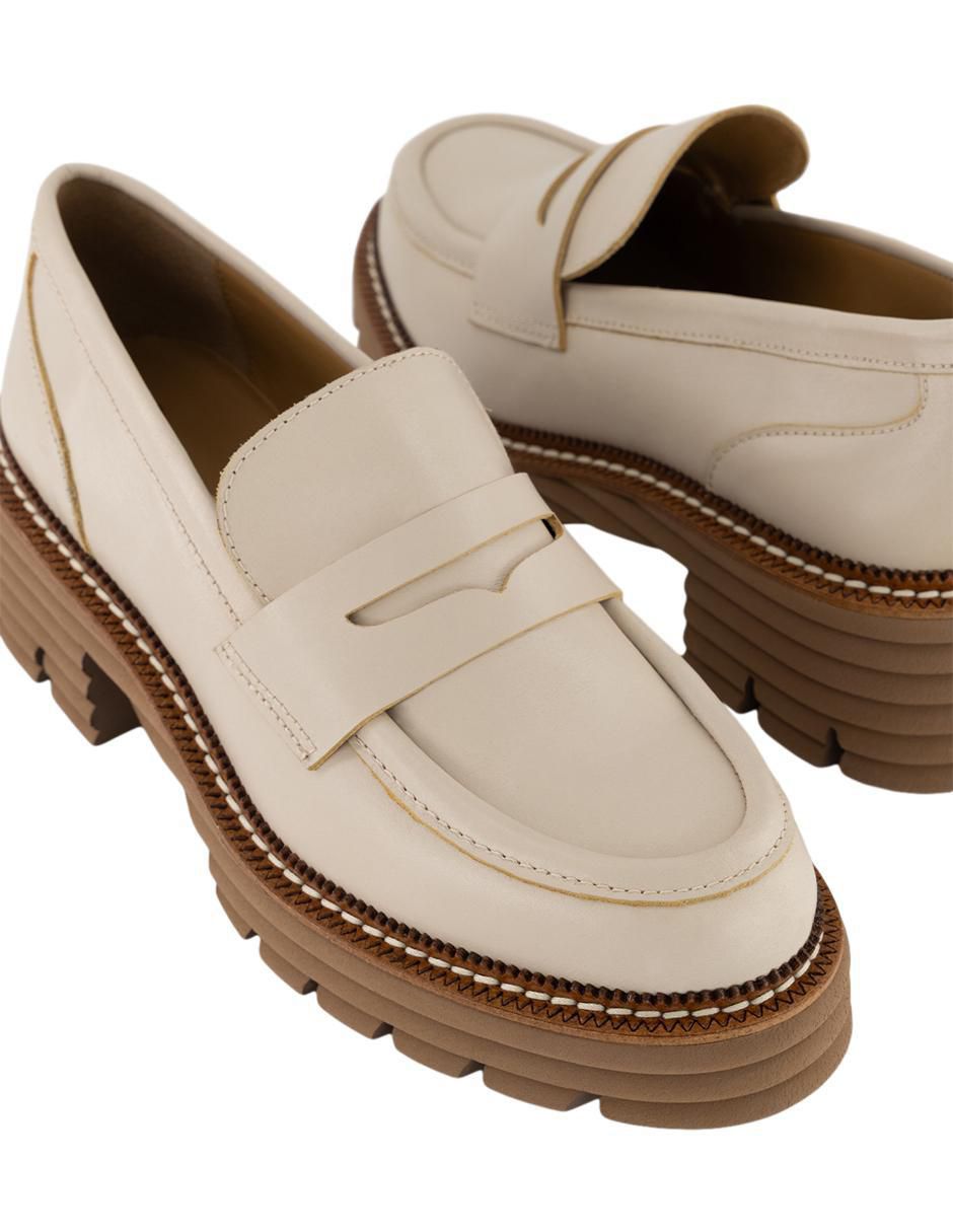 Mocasín de piel para mujer 3