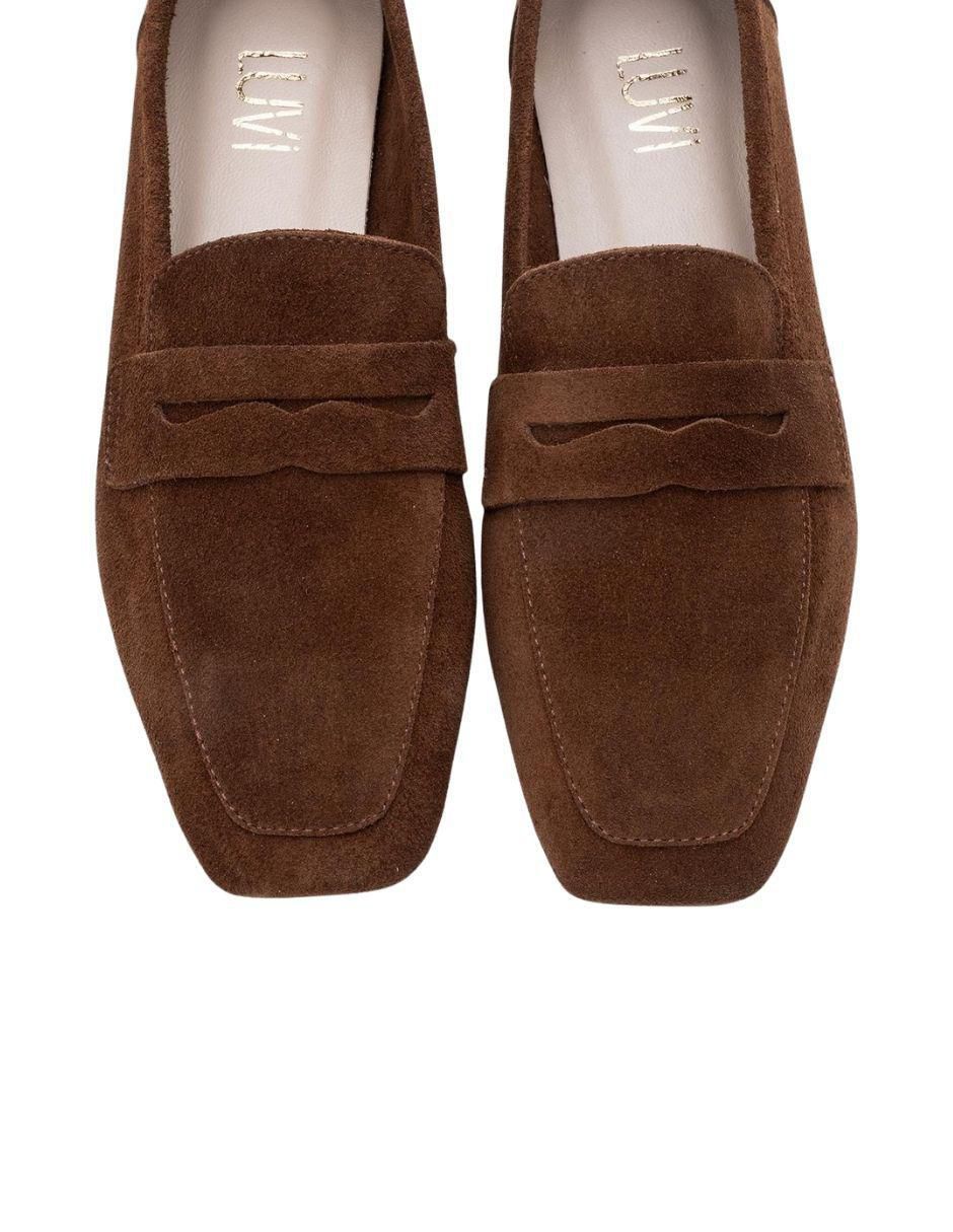 Mocasín Morne de piel para mujer 4