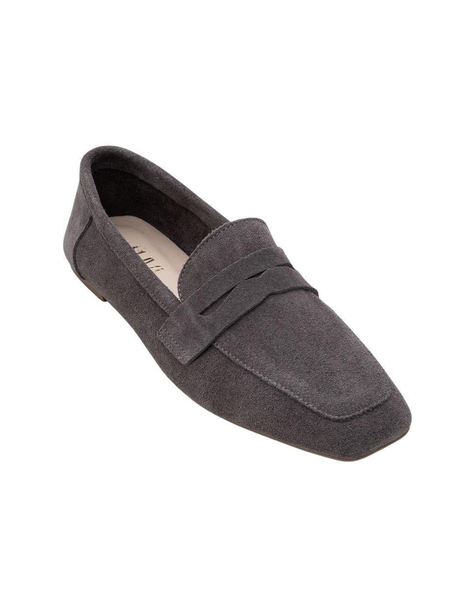 Mocasín Forever & Always Shoes Morne de piel para mujer