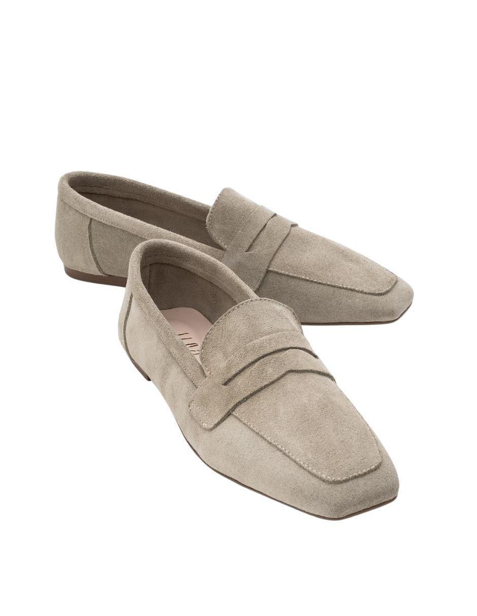 Mocasín morne de piel para mujer 3