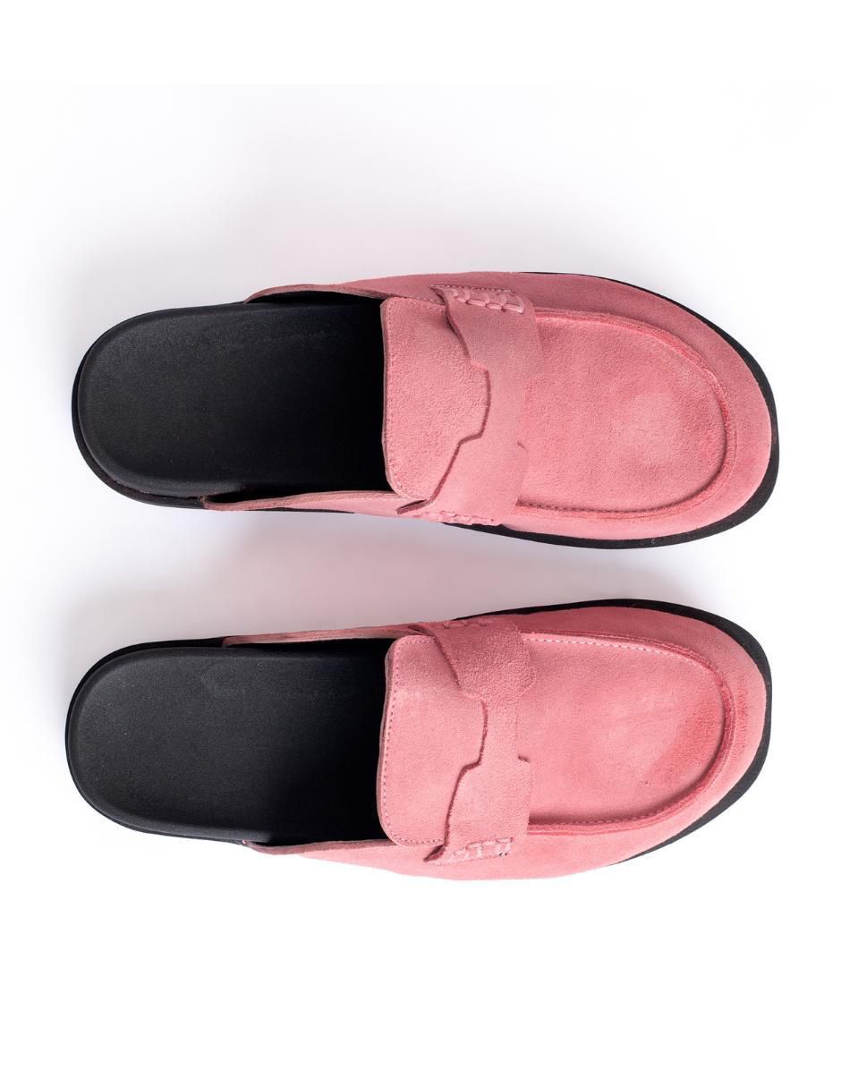 Zueco Daraimar de gamuza para mujer