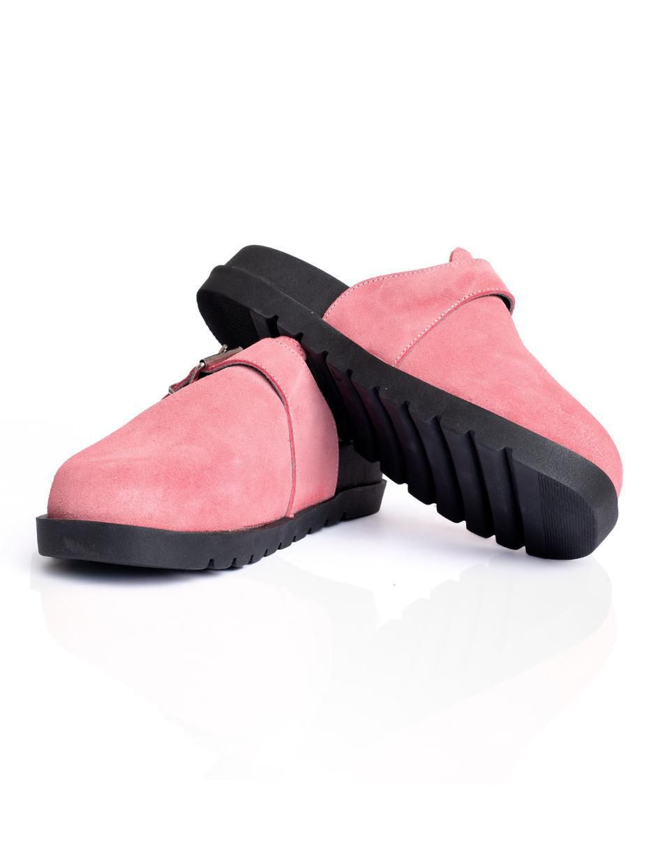 Zueco Daraimar de gamuza para mujer