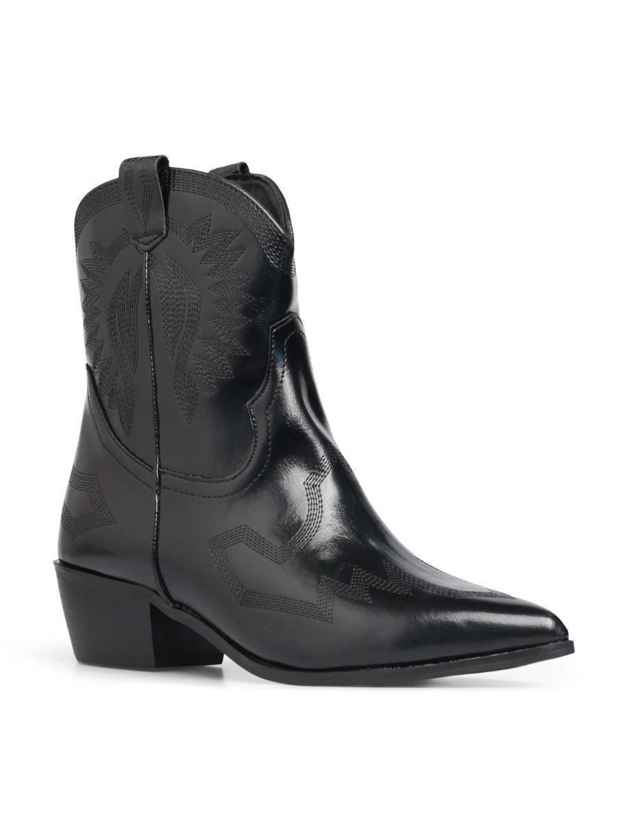 Bota cowboy al tobillo Mada para mujer