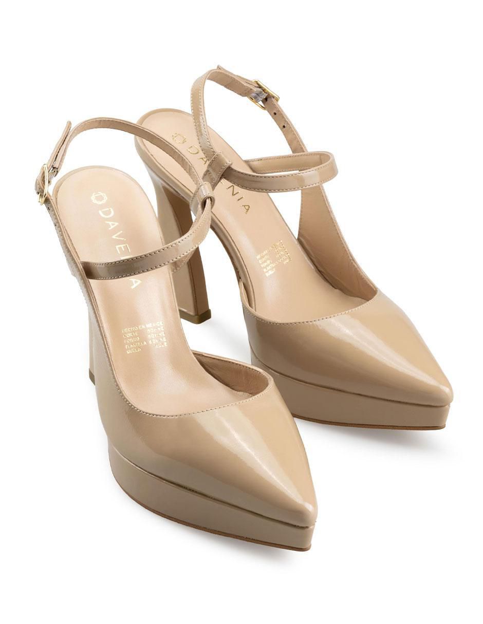 Zapatilla piel