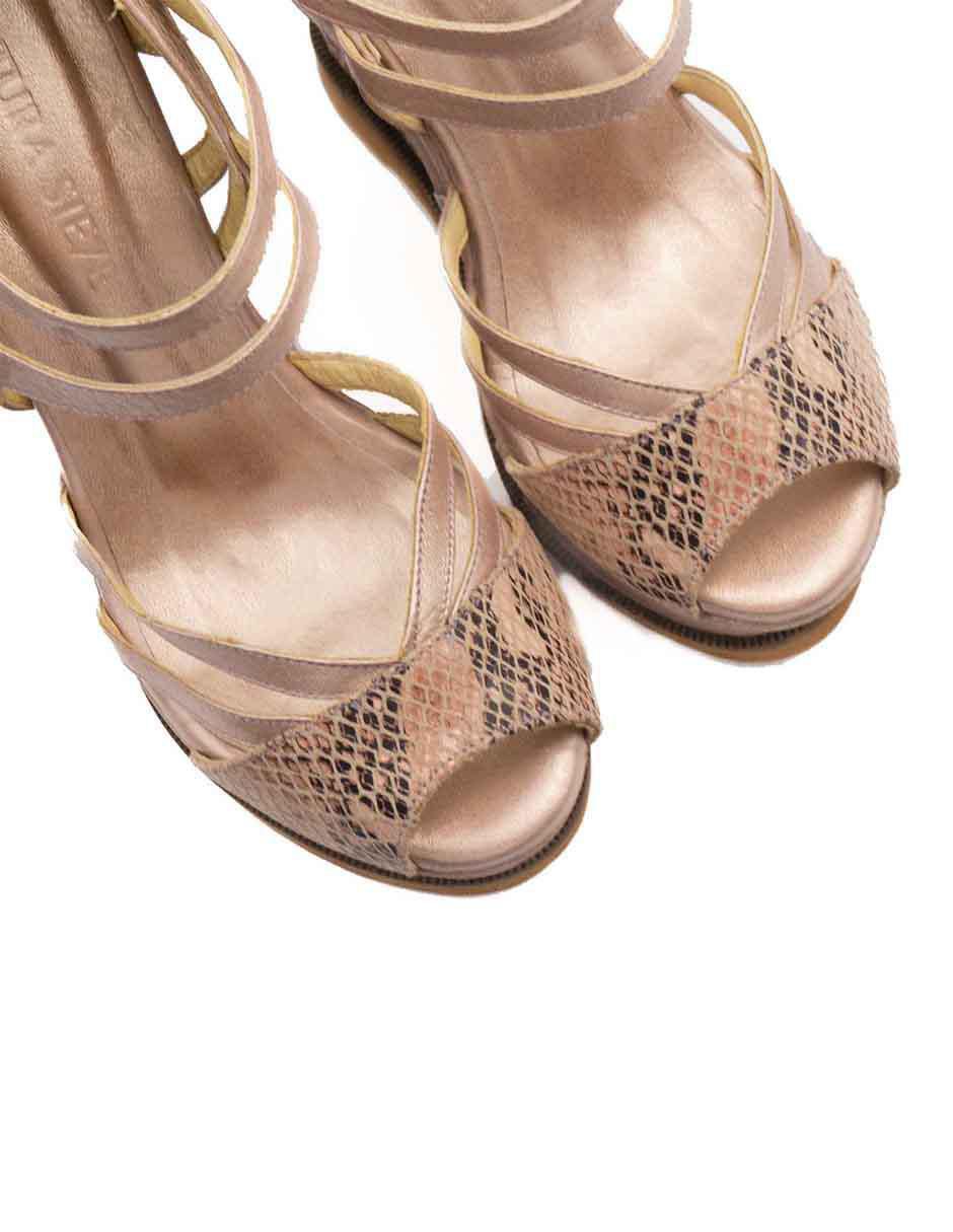 Zapatilla piel