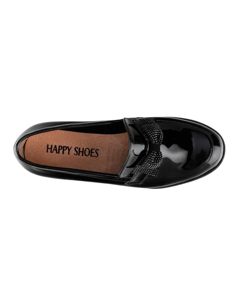 Mocasín Happy Shoes de charol para mujer