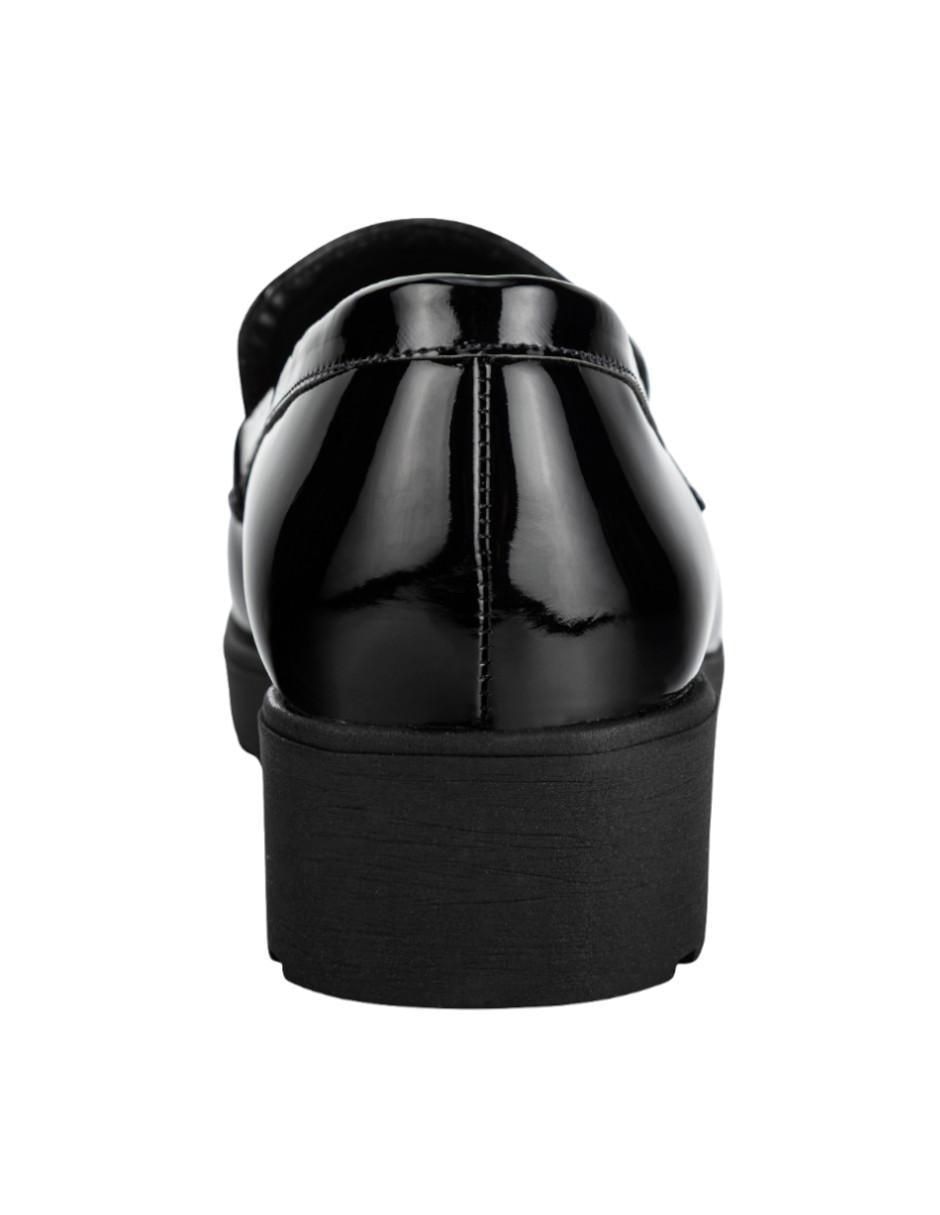 Mocasín Happy Shoes de charol para mujer