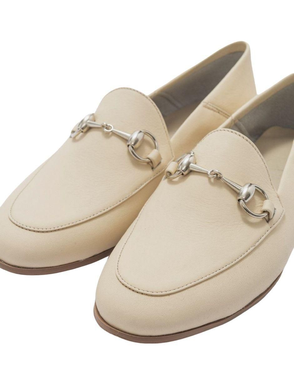Mocasín Penny de piel para mujer 3
