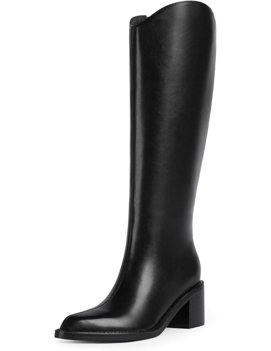 Bota abajo de la rodilla para mujer