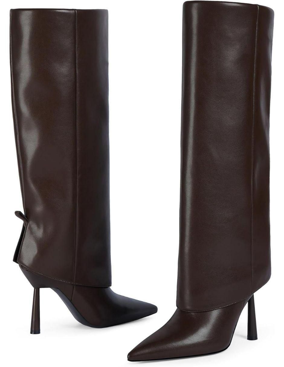 Bota abajo de la rodilla para mujer 4