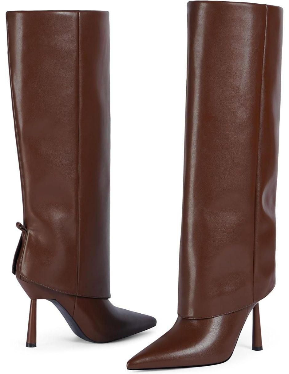 Bota abajo de la rodilla para mujer 4