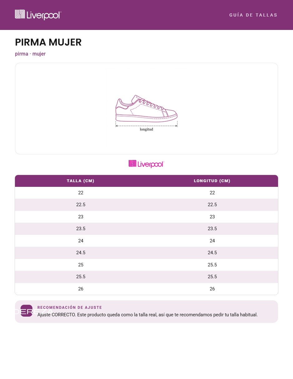 Tenis para mujer