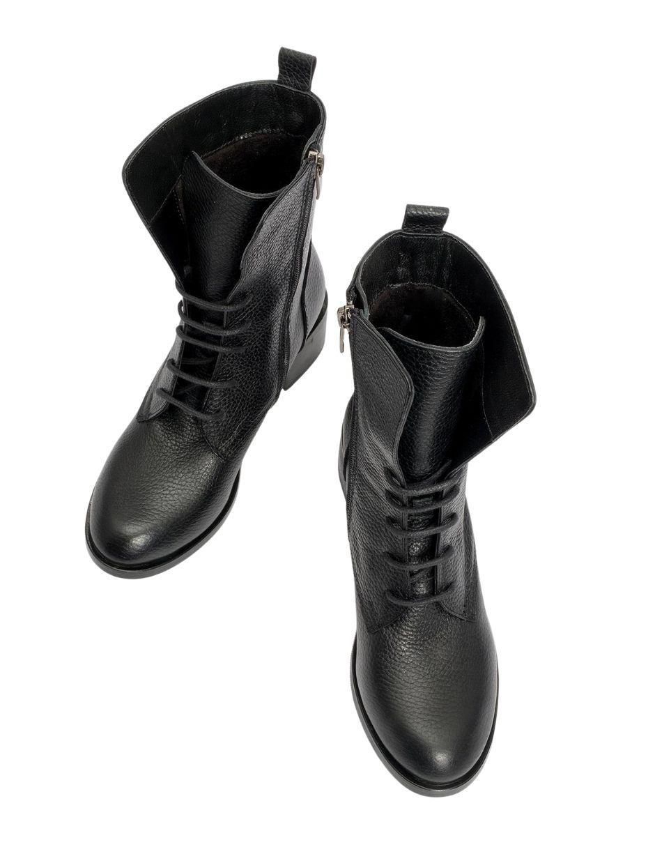 Botín al tobillo Forever & Always Shoes de piel para mujer
