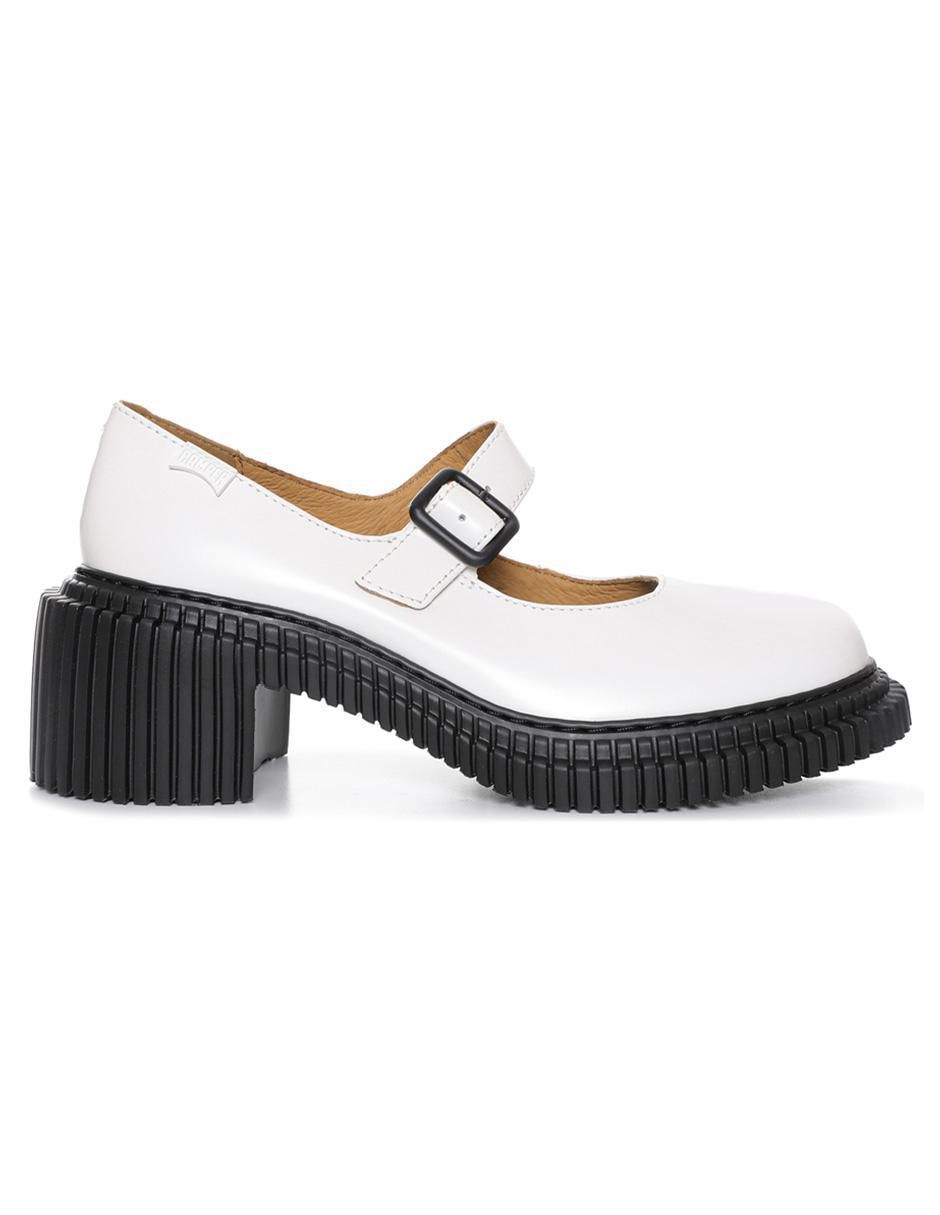 Zapato de tacón Pix London de piel para mujer 6