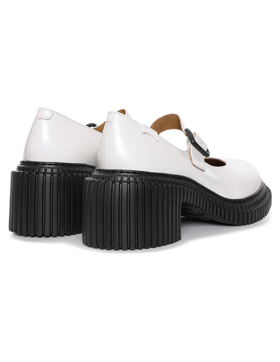 Zapato de tacón Pix London de piel para mujer 4
