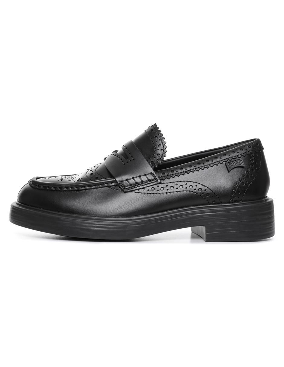 Mocasín Twins de piel para mujer Mocasín Twins de piel para mujer