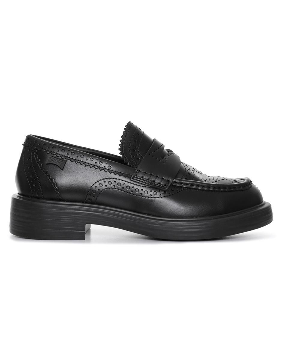 Mocasín Twins de piel para mujer 6