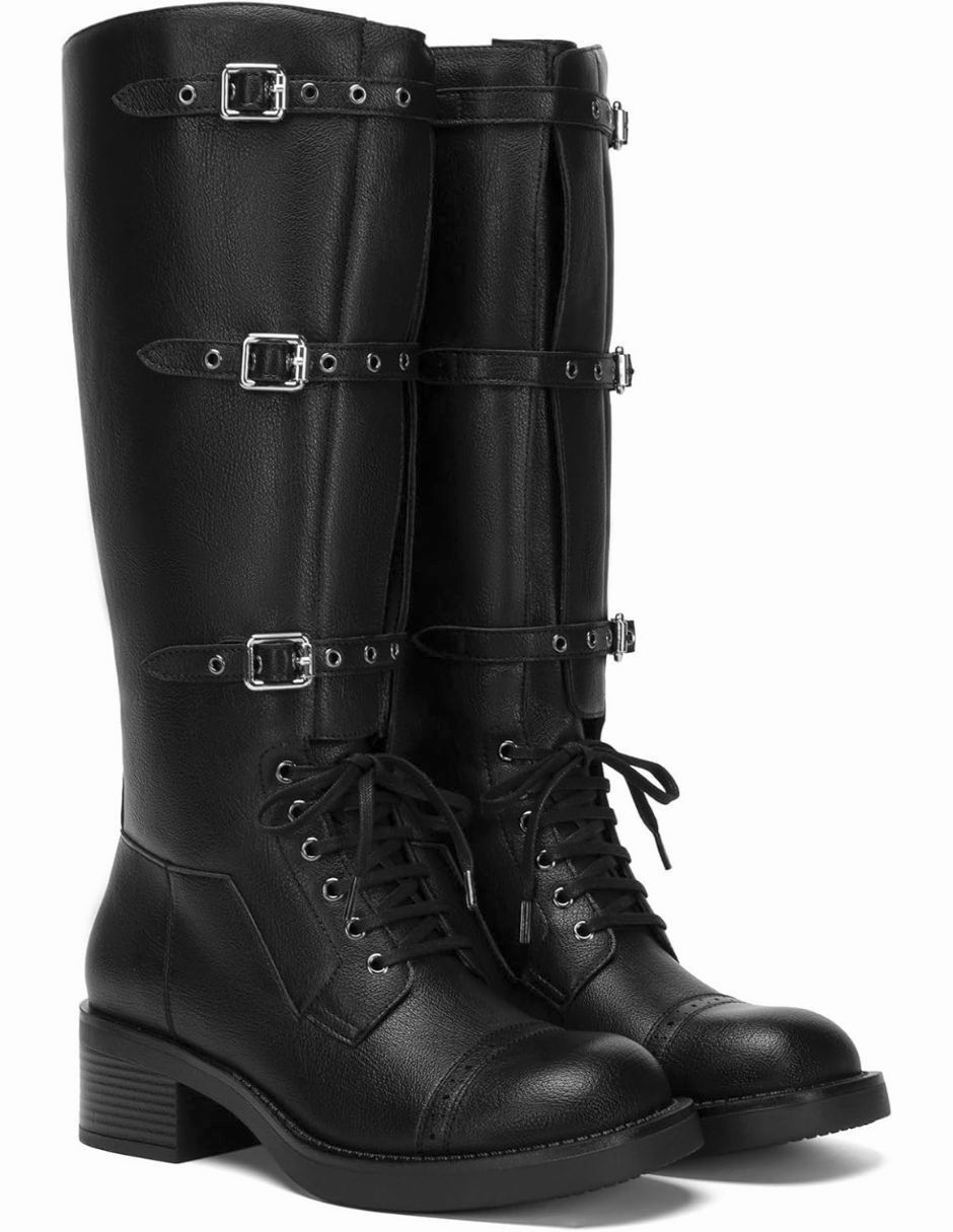 Bota abajo de la rodilla para mujer 4