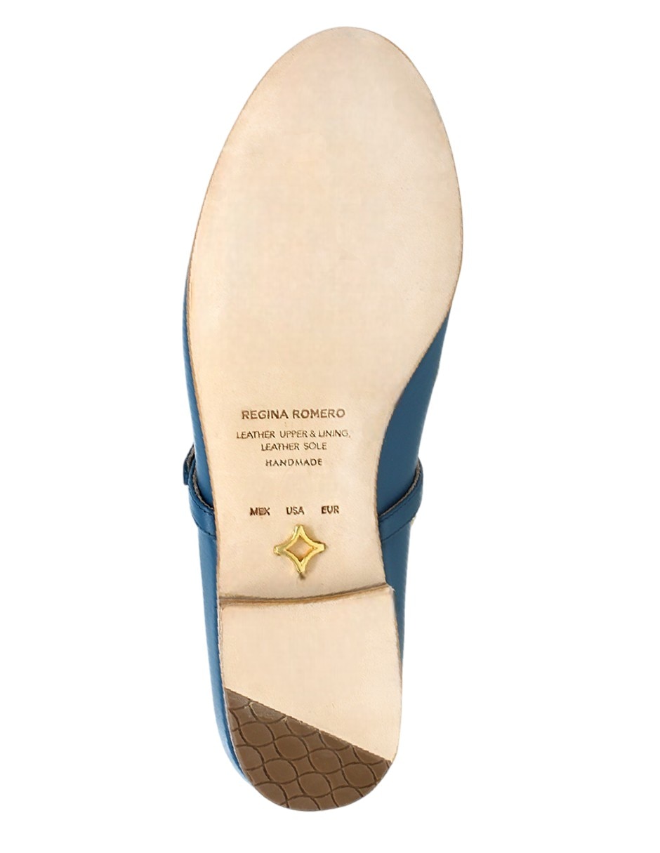 Balerina Regina Romero de piel para mujer