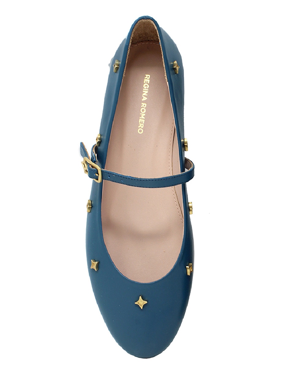 Balerina Regina Romero de piel para mujer