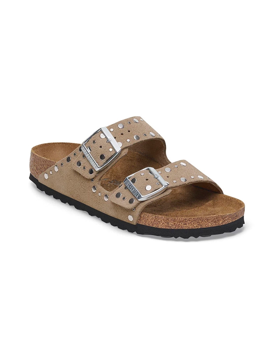 Sandalia birkenstock arizona rivet border para mujer