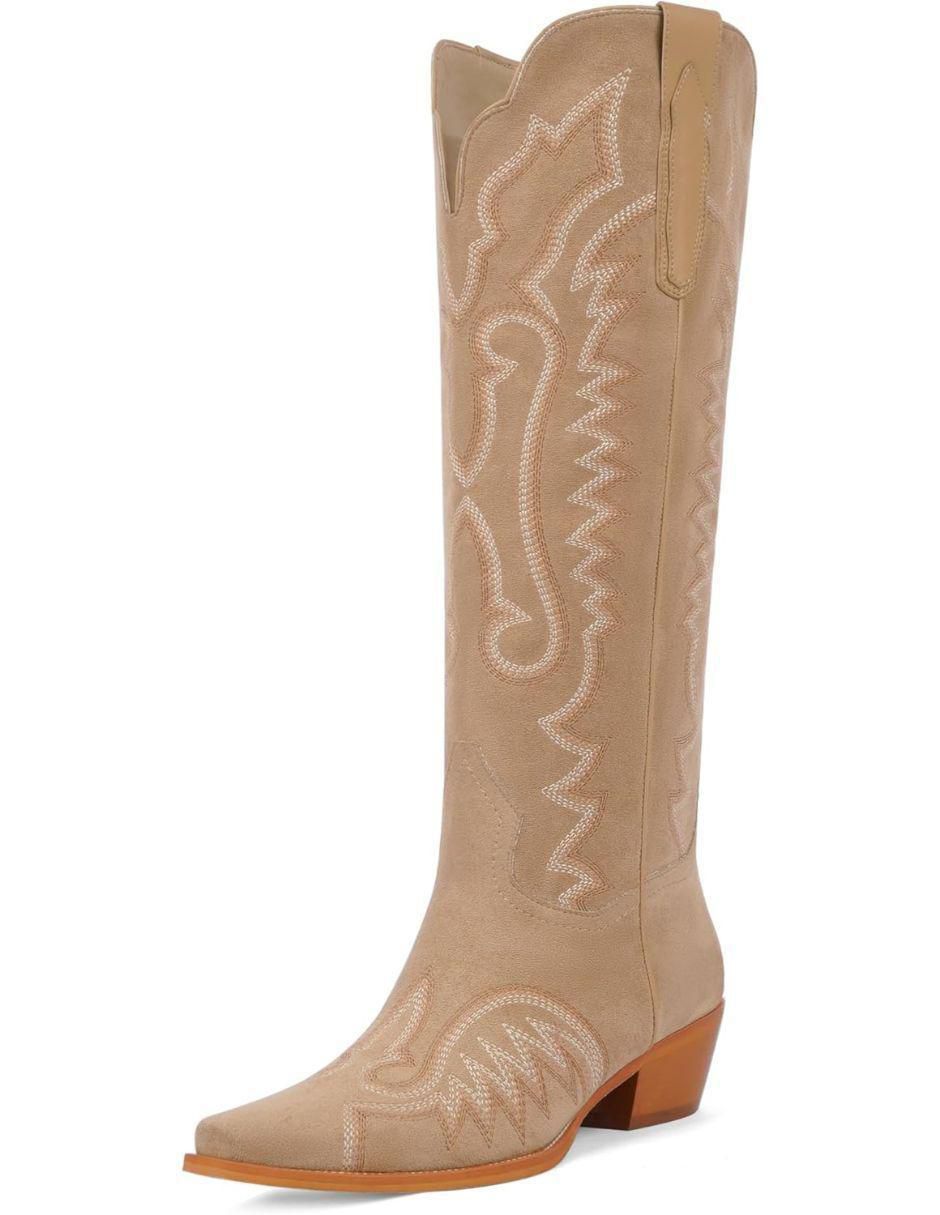 Bota abajo de la rodilla para mujer